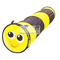 Детский тоннель "Пчелка", цвет черно-желтый