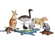 Набор фигурок Животные Австралии 8 шт