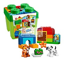 Конструктор Lego Duplo Лучшие друзья : кот и пес (крыпные блоки)