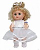 Кукла-карапуз "Любочка" в белом платье.