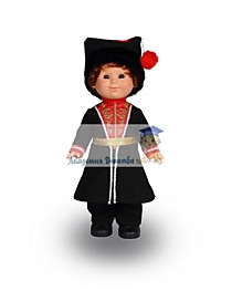 Кукла в казахском костюме "Данир" 