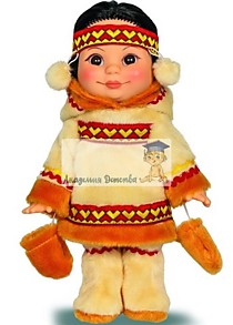 Кукла "Веснушка северянка" 26 см.