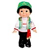 Кукла "Веснушка" в татарском костюме 26 см. (мальчик)
