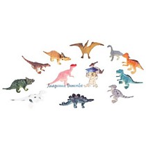 Набор животных Динозавры 12шт