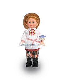 Кукла в беларусском костюме 35 см. (мальчик) не озвуч.