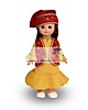 Кукла в татарском костюме 35 см. (девочка) со зв.