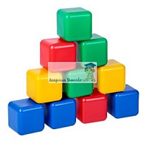 Набор цветных кубиков