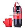 Набор для бокса: груша цилиндр (тент), цвет черный+красный+перчатки