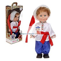 Кукла в украинском костюме, 34 см (мальчик)