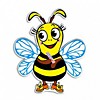 Пчелка Жужа (средний размер)