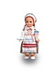 Кукла в белорусском костюме 35 см (девочка)