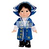 Кукла "Веснушка" в казахском костюме 26 см. (мальчик)