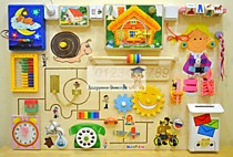 Игрушки развивающие многофункциональные, бизиборд торговой марки «Академия Детства» "Гармония"