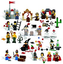 Сказочные и исторические персонажи LEGO 9349